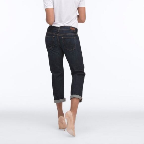AG Adriano Goldschmied Jeans The Tomboy Crop Relaxed Straight Leg Crop Size 26 - Picture 13 of 13
